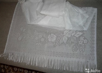 Тюлевые занавески 161х83 см