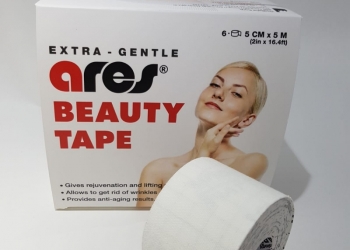 Кинезиологический Аres Beauty. Тейп для лица