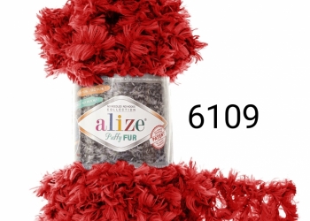 Пряжа Alize puffy fur