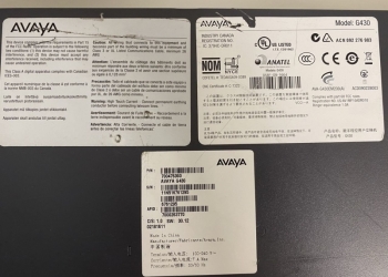 шлюз avaya G430 с платами MM710B и MM711