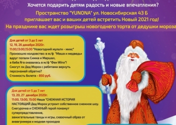 Новогодний представление для детишек.
