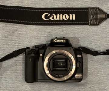 Canon 400D и три объектива