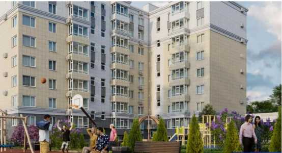 1-к квартира, 33 м2, 5/8 эт. ЖК ЦентрПарк