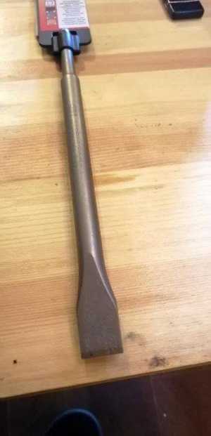 HAGWERT зубило прямое SDS plus 20 x 250mm