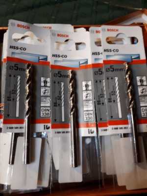 BOSCH сверло 5мм 10шт