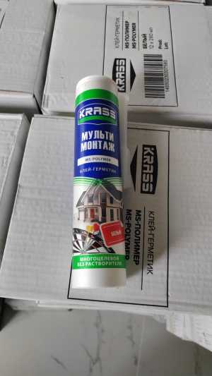Клей герметик Krass мульти монтаж!