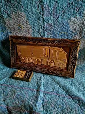 Художественная резьба по дереву. Нарды.