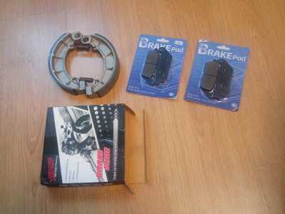 Комплект тормозных колодок honda pc800