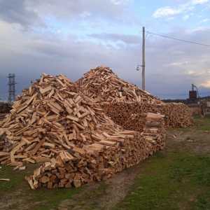 Дрова колотые
