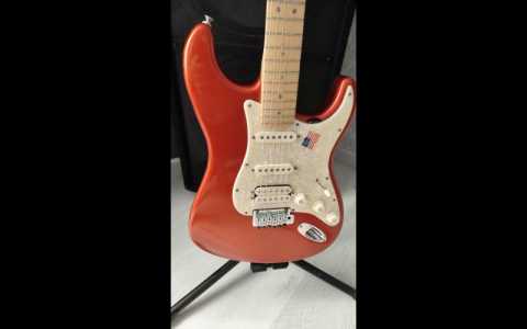. Fender Stratocaster made in U.S.A.