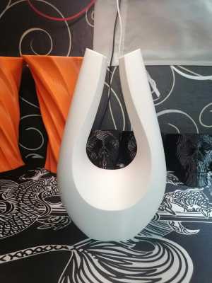 Ваза дабл белая