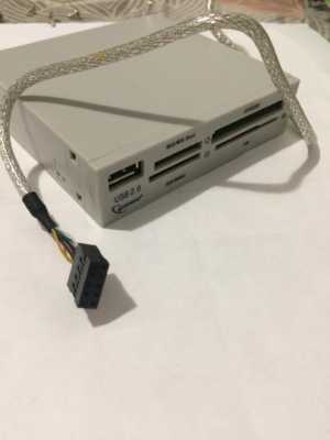 Встраиваемый картридер Gembird FDI2-allin1