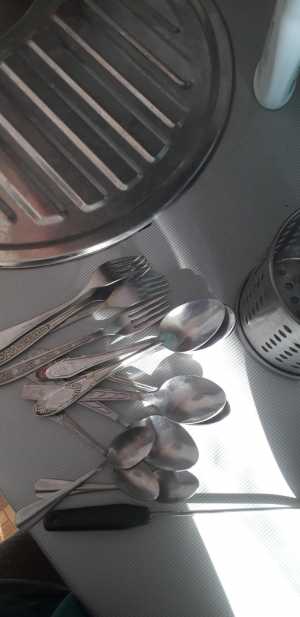 ложки, вилки,ухват