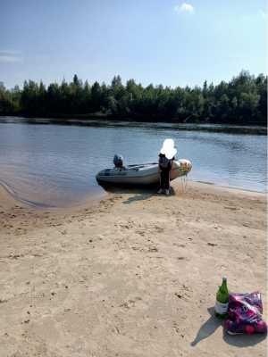 Лодка ПВХ под мотор