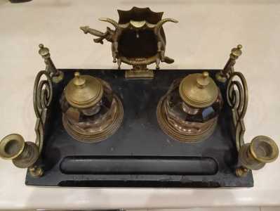 Черниильница подсвечник