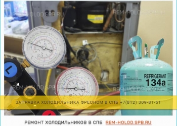 Ремонт холодильников на дому в Санкт-Петербурге