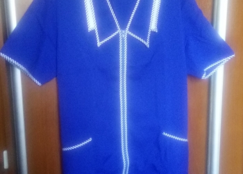 Халат женский из габардина новый