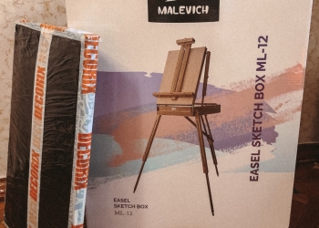 МОЛЬБЕРТ easel sketch box ML-12