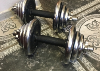 Продам гантели по12кг