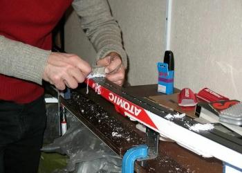 Подготовка лыж и сноуборда