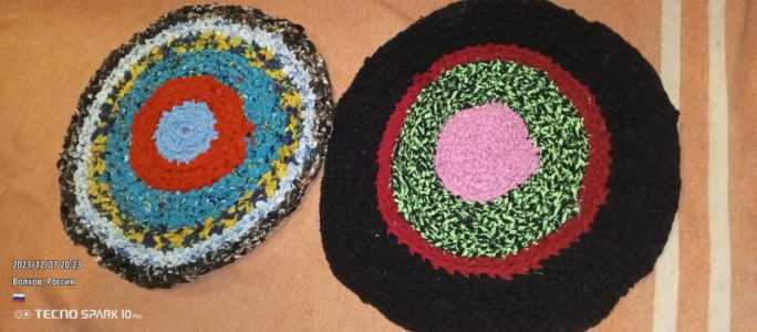 коврики из тряпок