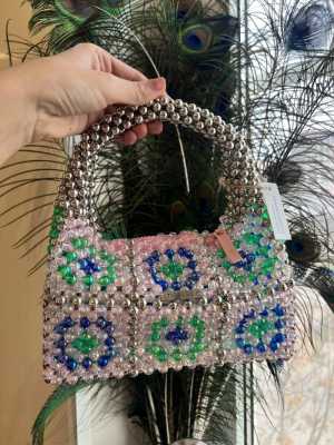 Сумка из бусин малышка