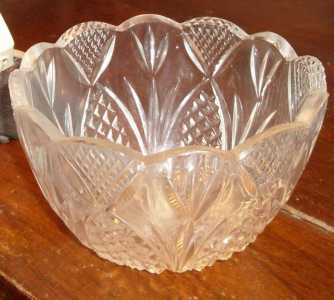 Хрустальный салатник 14 см