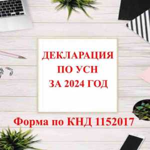 Заполнение декларации по УСН