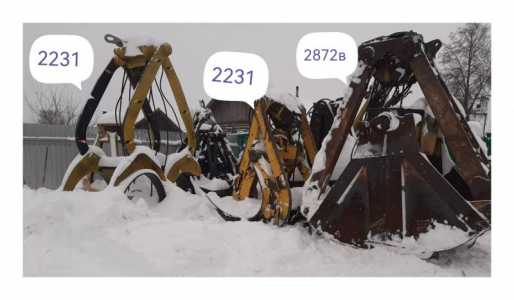 Грейфера 2103 лесной плавучего крана типа КПЛ 5-30