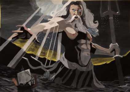 Рисунок Посейдон