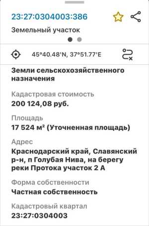 Продаю земельные участки