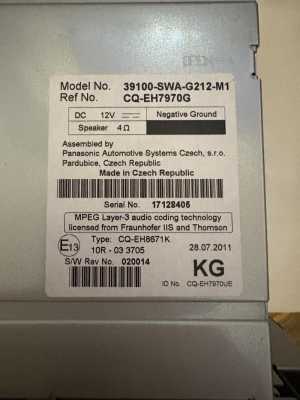 ������� ��������� �� HONDA-CRV, ��� ���������� ��� ���������� ������ ������� ��