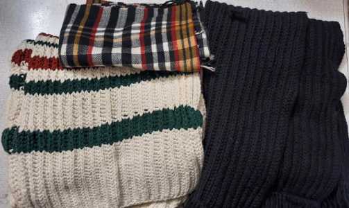 Шарфы теплые