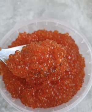 Красная икра форели, икра форели 2025