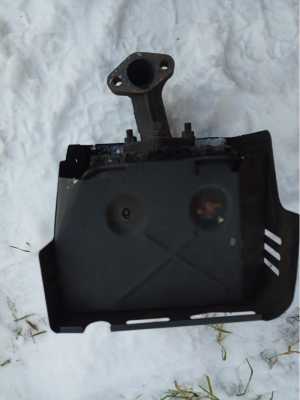 Глушитель двигателя 190f 15 л.с бу