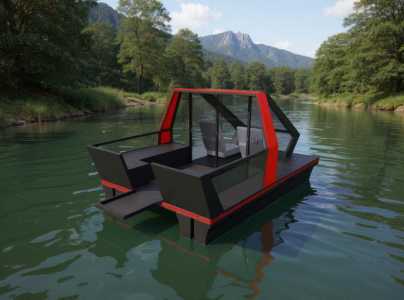 ������������� ��������� Cyber boat pickup